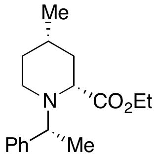 (2R,4S)-Ethyl 4-Methyl-1-((R)-1-phenylethyl)piperidine-2-carboxylate