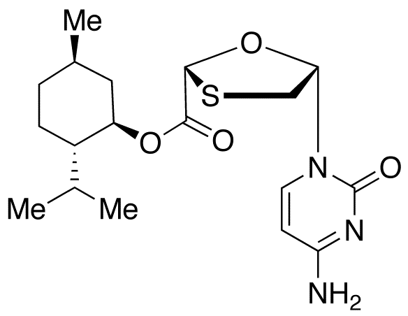 (2R,5S)-L-Menthol-5-(4-amino-2-oxo-1(2H)-pyrimidinyl)-1,3-oxathiolane-2-carboxylate