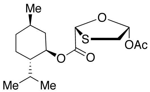 (2R,5S)-L-Menthol-5-(acetyloxy)-1,3-oxathiolane-2-carboxylate