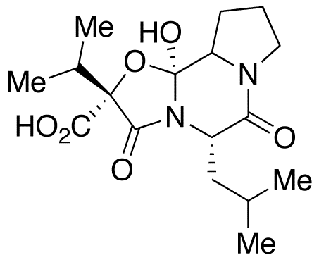 (2R,5S,10aS,10bS)-Octahydro-10b-hydroxy-5-isobutyl-2-isopropyl-3,6-dioxo-8H-oxazolo[3,2-a]pyrrolo[2,1-c]pyrazine-2-carboxylic Acid