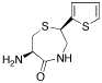 (2R,6R)-6-Amino-5-oxo-2-(2-thienyl)perhydro-1,4-thiazepine