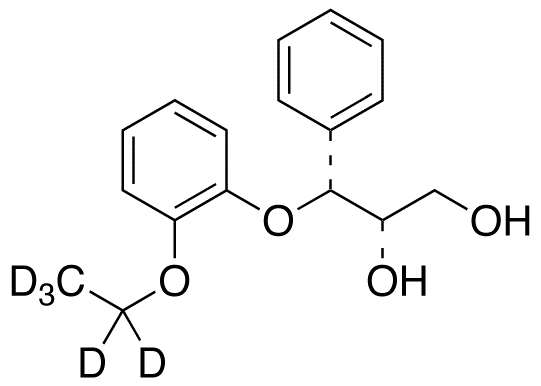 (2RS,3RS)-3-(2-Ethoxy-d5-phenoxy)-1,2-dihydroxy-3-phenylpropane