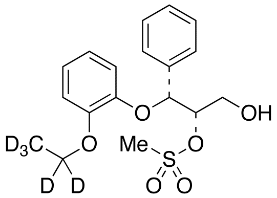 (2RS,3RS)-3-(2-Ethoxy-d5-phenoxy)-2-mesyloxy-3-phenyl-1-propanol