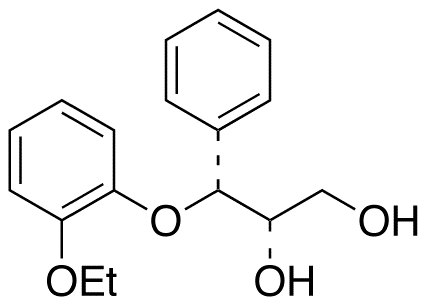 (2RS,3RS)-3-(2-Ethoxyphenoxy)-1,2-dihydroxy-3-phenylpropane