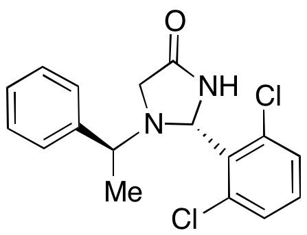 (2S)-(2,6-Dichlorophenyl)-1-((1S)-1-phenylethyl)tetrahydro-1H-imidazol-4-one