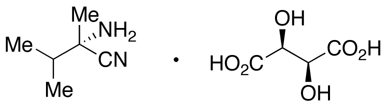 (2S)-2-Amino-2,3-dimethyl-butanenitrile L-(+)-Tartaric Acid