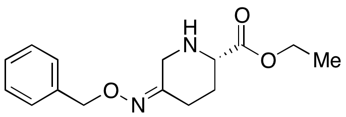 (2S)-5-[(Phenylmethoxy)imino]-2-piperidinecarboxylic Acid Ethyl Ester