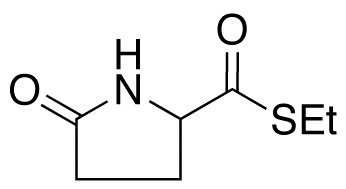 (2S)-5-Oxo-2-pyrrolidinecarbothioic Acid S-Ethyl Ester