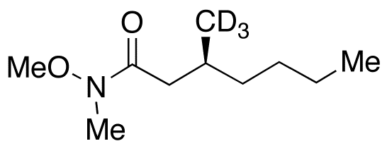 (2S)-N-Methoxy-N,2-dimethylhexanamide-d3