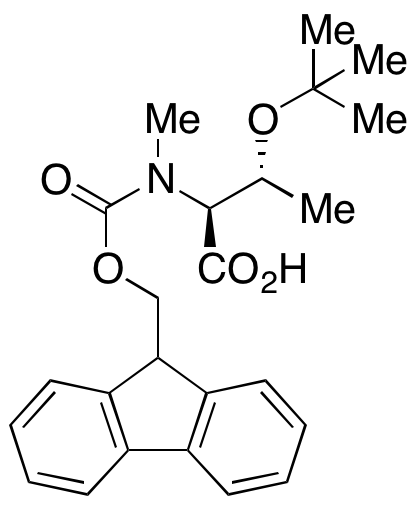 (2S,3R)-2-((((9H-Fluoren-9-yl)methoxy)carbonyl)(methyl)amino)-3-(tert-butoxy)butanoic Acid