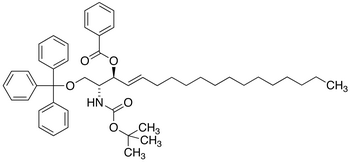 (2S,3R,4E)-3-Benzoyl-2-tert-butyloxycarbonylamino-1-triphenylmethyl-4-octadecen-1,3-diol