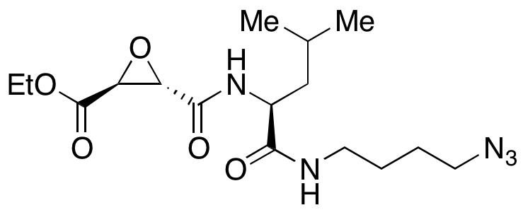 (2S,3S)-3-[[[(1S)-1-[[(4-Azidobutyl)amino]carbonyl]-3-methylbutyl]amino]carbonyl]-2-oxiranecarboxylic Acid Ethyl Ester