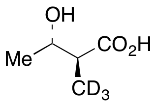 (2S,3S)-3-Hydroxy-2-methylbutanoic Acid-d3