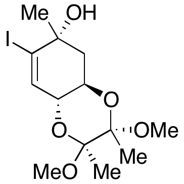 (2S,3S,4aR,6R,8aR)-2,3,4a,5,6,8a-Hexahydro-7-iodo-2,3-dimethoxy-2,3,6-trimethyl-1,4-benzodioxin-6-ol