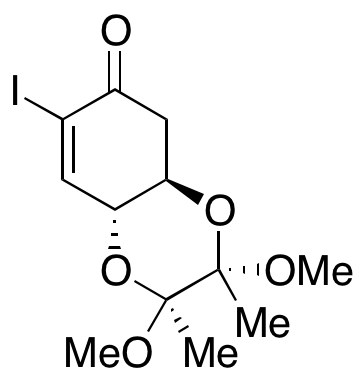 (2S,3S,4aR,8aR)-2,3,4a,8a-Tetrahydro-7-iodo-2,3-dimethoxy-2,3-dimethyl-1,4-benzodioxin-6(5H)-one