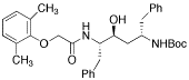 (2S,3S,5S)-2-(2,6-Dimethylphenoxyacetyl)amino-3-hydroxy-5-(tert-butyloxycarbonylamino)-1,6-diphenylhexane