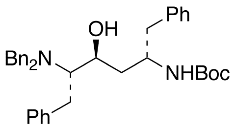 (2S,3S,5S)-2-(N,N-Dibenzylamino)-3-hydroxy-5-(tert-butyloxycarbonylamino)-1,6-diphenylhexane