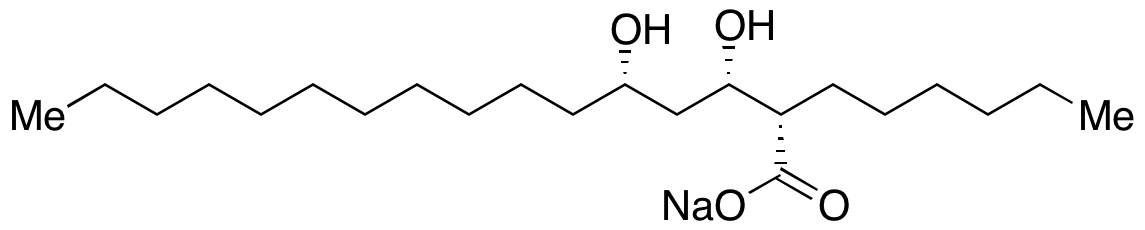 (2S,3S,5S)-2-Hexyl-3,5-dihydroxyhexadecanoic Acid  Sodium Salt