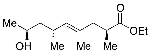 (2S,4E,6R,8S)-8-Hydroxy-2,4,6-trimethyl-4-nonenoic Acid Ethyl Ester