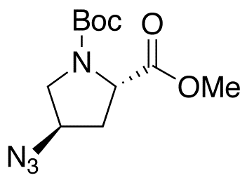 (2S,4R)-4-Azido-1,2-pyrrolidinedicarboxylic Acid 1-(1,1-Dimethylethyl) 2-Methyl Ester