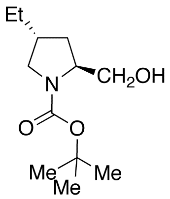 (2S,4R)-4-Ethyl-2-hydroxymethyl-1-pyrrolidinecarboxylic Acid tert-Butyl Ester