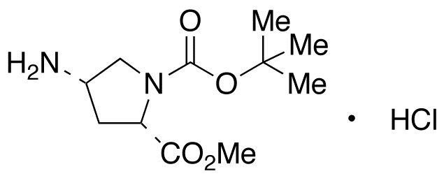 (2S,4S)-4-Amino-1,2-pyrrolidinedicarboxylic Acid 1-(1,1-Dimethylethyl) 2-Methyl Ester Hydrochloride