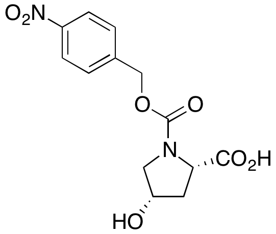 (2S,4S)-4-Hydroxy-1,2-pyrrolidinedicarboxylic Acid 1-[(4-nitrophenyl)methyl] Ester