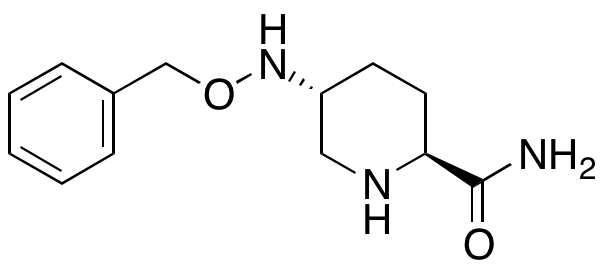 (2S,5R)-5-[(Phenylmethoxy)amino]-2-piperidinecarboxamide