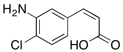 (2Z)-3-(3-Amino-4-chlorophenyl)-2-propenoic Acid