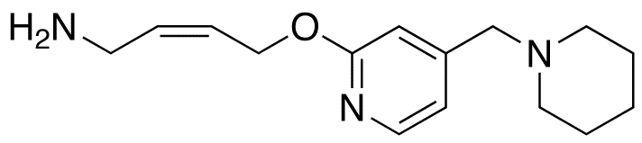 (2Z)-4-[[4-(1-Piperidinylmethyl)-2-pyridinyl]oxy]-2-buten-1-amine Hydrocholride