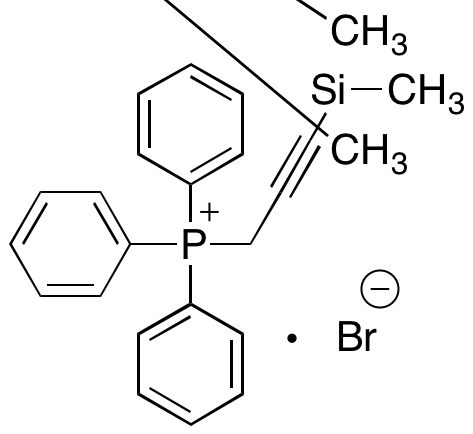 (3-Trimethylsilyl-2-propynyl)triphenylphosphonium Bromide