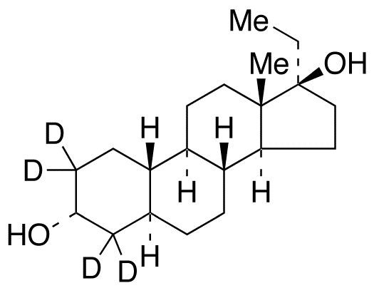 (3α,5α,17α)-19-Norpregnane-3,17-diol-d4