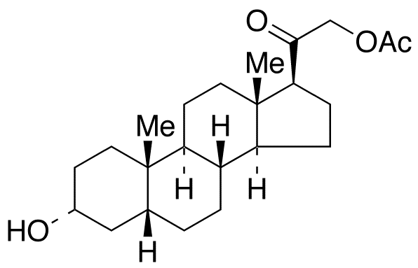 (3α,5β)-Tetrahydro 11-Deoxycorticosterone 21-Acetate