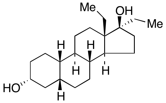 (3α,5β,17α)-13-Ethyl-18,19-dinorpregnane-3,17-diol