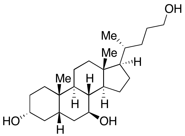(3α,5β,7β)-Cholane-3,7,24-triol