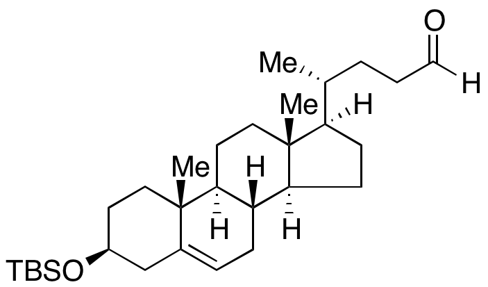 (3β)-3-[[(1,1-Dimethylethyl)dimethylsilyl]oxy]-chol-5-en-24-al