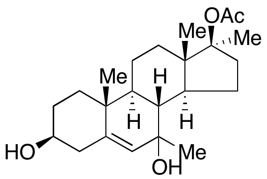 (3β,17β)-7,17-Dimethylandrost-5-ene-3,7,17-triol 17-Acetate