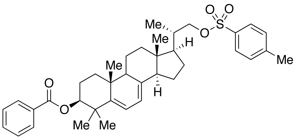 (3β,20S)-21-O-Tosyl-4,4,20-trimethyl-pregna-5,7-diene-3,21-diol 3-Benzoate