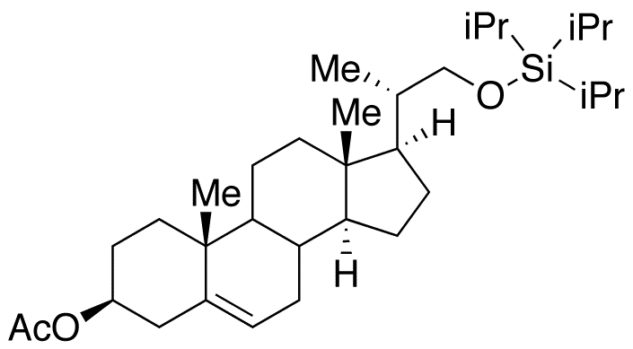 (3β,20S)-3-O-Acetyl-20-methyl-21-O-[[tris(isopropyll)silyl]-pregn-5-ene-3,21-diol