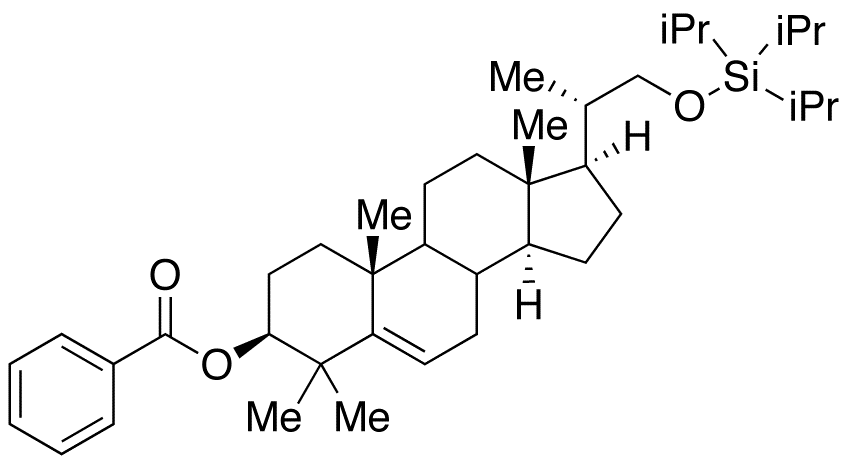 (3β,20S)-4,4,20-Trimethyl-21-[[tris(isopropyll)silyl]oxy]-pregn-5-en-3-ol 3-Benzoate