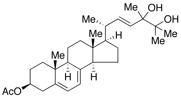 (3β,22E)-Ergosta-5,7,22-triene-3,24,25-triol 3-Acetate