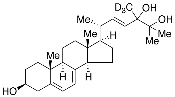 (3β,22E)-Ergosta-5,7,22-triene-3,24,25-triol-d3