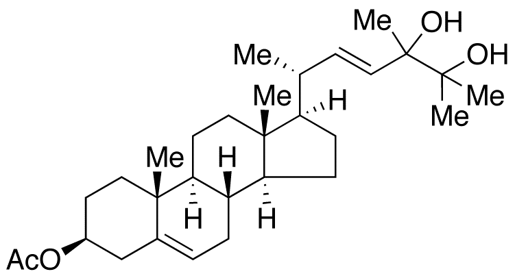 (3β,22E,24ξ)-Ergosta-5,22-diene-3,24,25-triol 3-Acetate