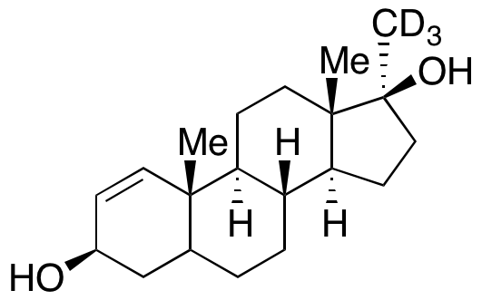 (3β,5α,17β)-17-Methyl-androst-1-ene-3,17-diol-d3