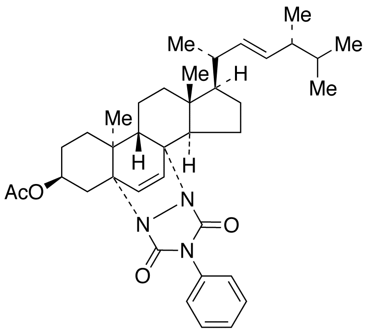 (3β,5α)5,8-[N,N-(4-Phenylurazole)]-3-O-acetyl-cholest-6,22-diene-3-ol