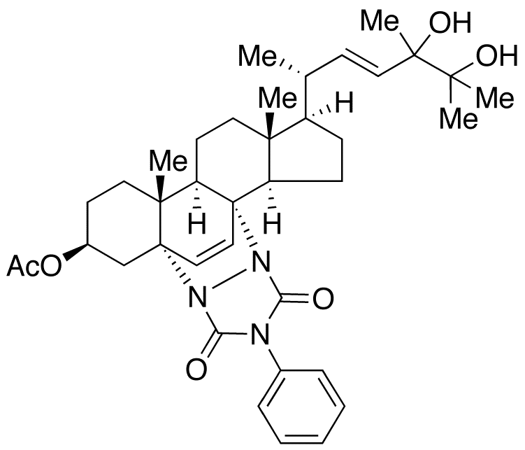 (3β,5α,8α,22E)-5,8-[N,N-(4-Phenylurazole)]-ergosta-6,22-diene-3,24,25-triol 3-Acetate