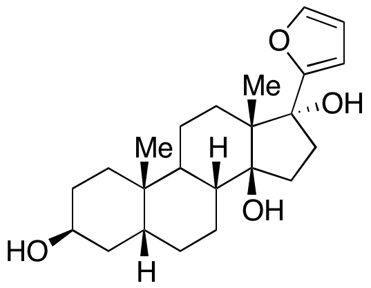 (3β,5β,14β)-21,23-Epoxy-24-Norchola-20,22-diene-3,14,17-triol