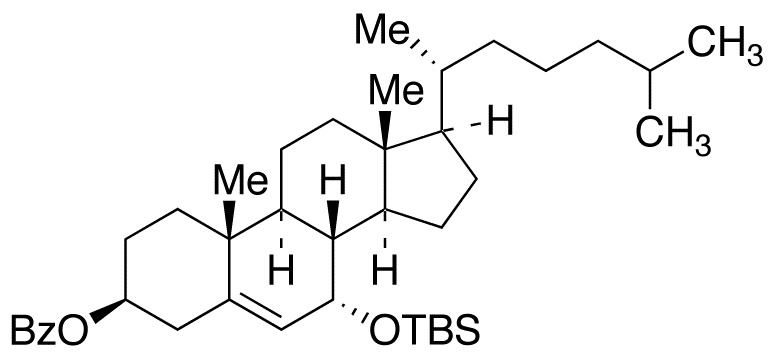 (3β,7α)-3-O-Benzoyl-7-O-tert-butyldimethylsilyl-cholest-5-ene-3,7-diol