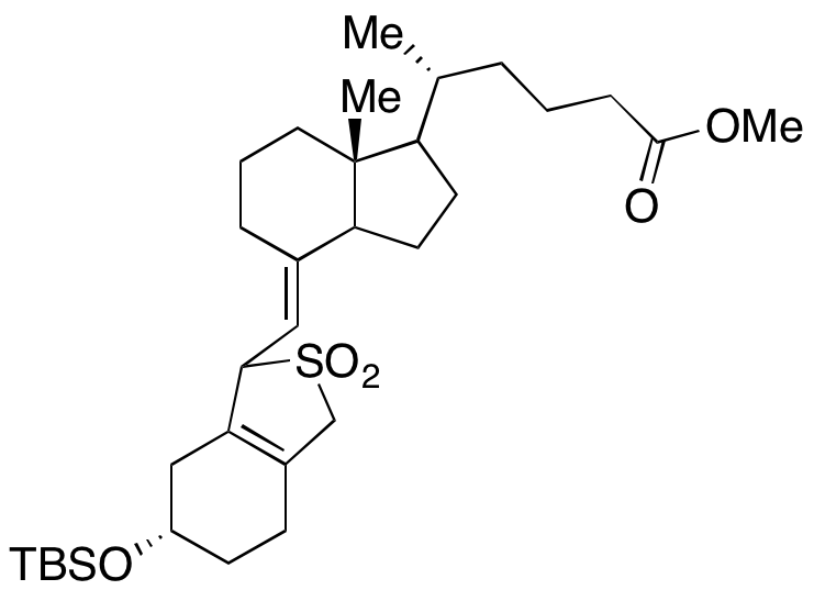 (3β,7E)-3-[[(tert-Butyldimethylsilyloxy]-6,19-sulfonyl-9,10-secochola-5(10),7-diene-24-carboxylic Acid Methyl Ester
