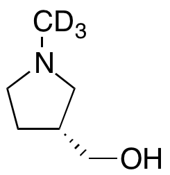 (3R)-1-Methyl-3-Pyrrolidinemethanol-d3